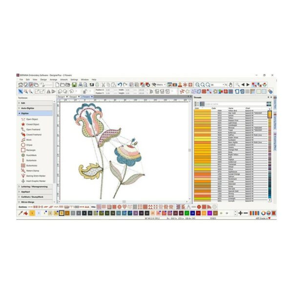 BERNINA Embroidery Software 9 - Creator